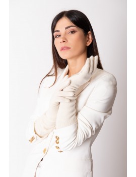 Long glove in Cashmere
